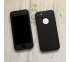 360° kryt silikónový iPhone 5/5S/SE - čierny